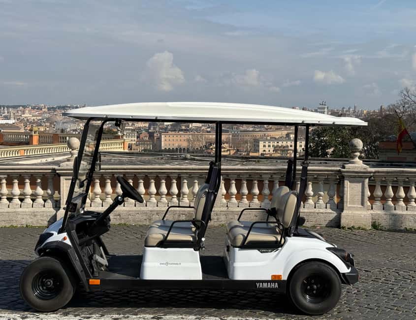 Roma: Golf Cart Night Tour - Circus Maximus pass-by: a quiet contrast to the big crowds
