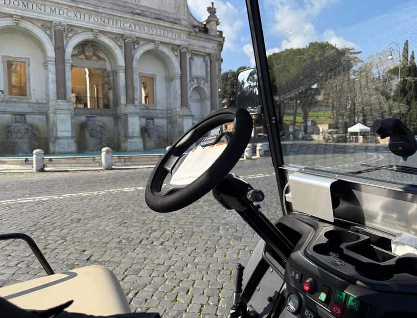Roma: Golf Cart Night Tour - Piazza Navona: the last major square and the right ending tempo