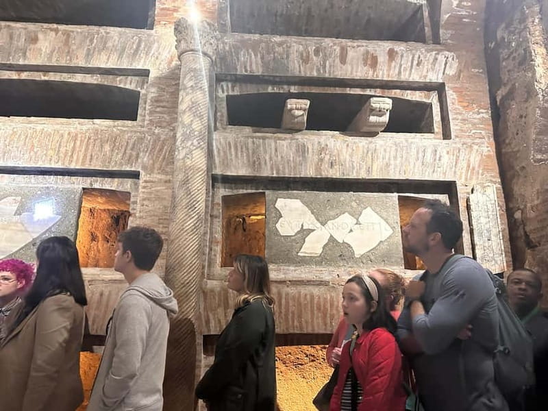 Roman Catacombs Guided Tour with Transfer from Rome Center - Key things to know before you go