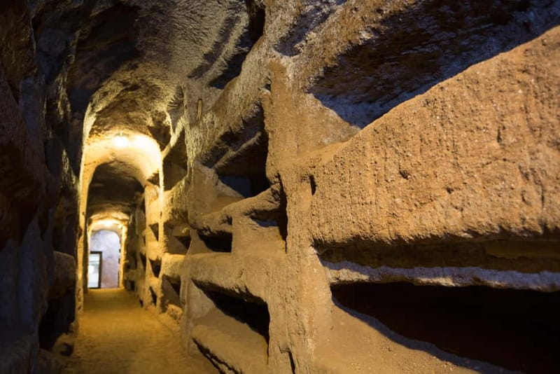 Roman Catacombs Guided Tour with Transfer from Rome Center - Meeting outside Basilica Santi Cosma e Damiano in Rome center