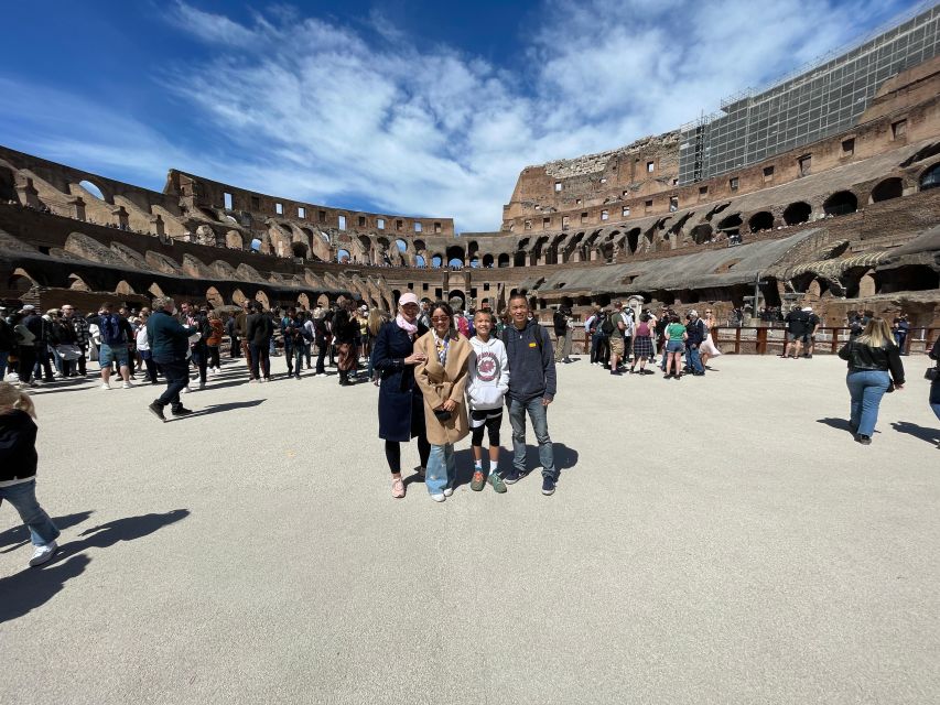 Rome: 2-Day Private Guided Tour with Skip-the-line Tickets - Entering the Colosseum with privileged access (and real context)