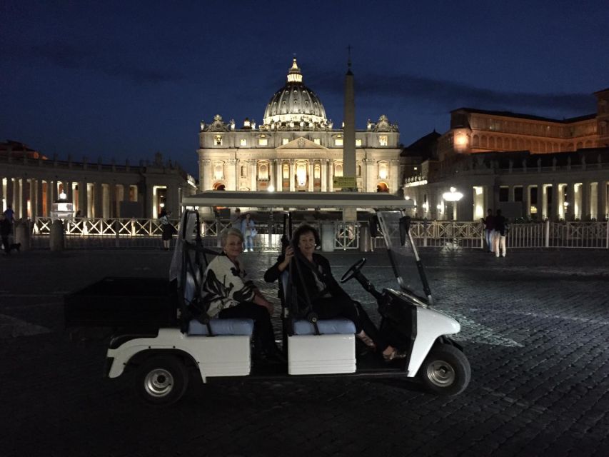 Rome: 2-Hour Golf Cart Sightseeing Tour at Night - The Extra Stops That Make the Tour Feel Like More Than a Checklist