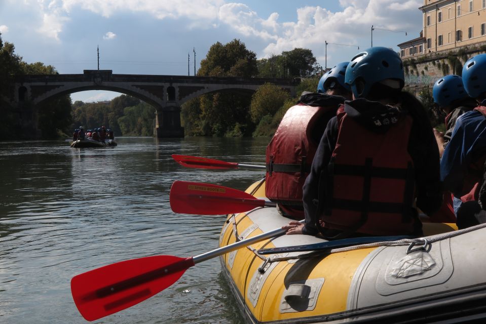 Rome: 2-Hours Rafting Experience on the Tiber River - The rapids: what to expect under Garibaldi and Fabricio bridges
