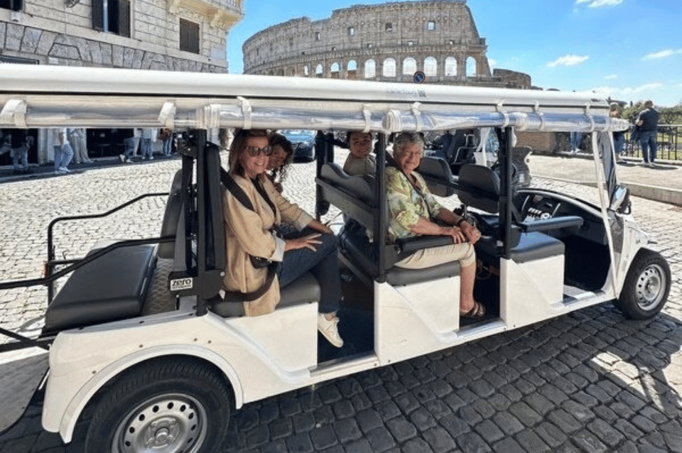 Rome: 3-hour guided city tour by electric golf cart - Meeting at Repubblica: Easy start, smart route