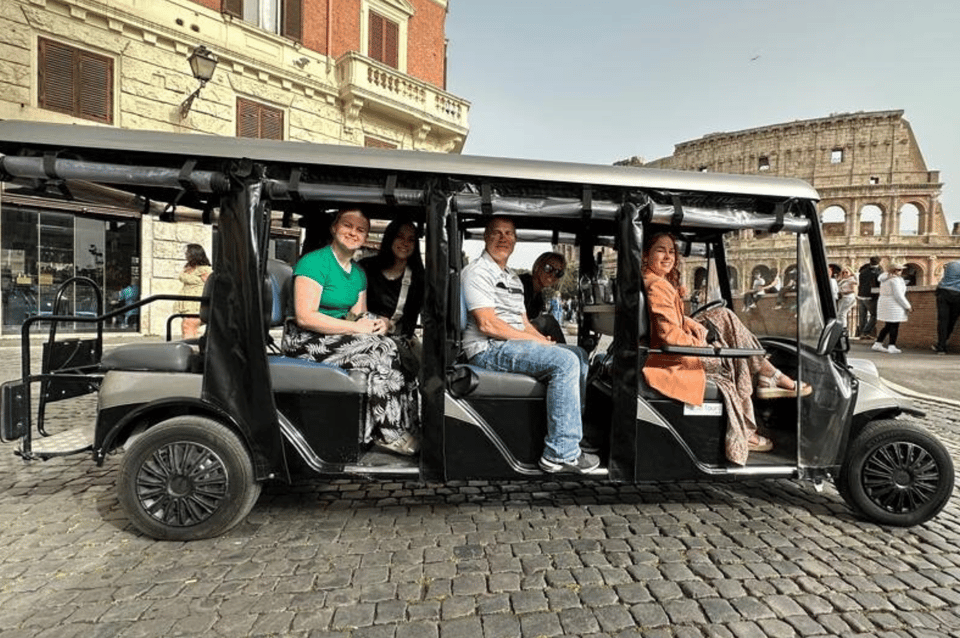 Rome: 3-hour guided city tour by electric golf cart - Piazza di Spagna and Trevi Fountain: Classic Rome, timed for photos