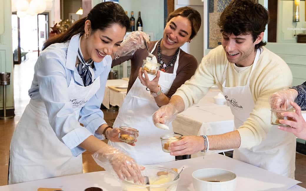 Rome: 3-in-1 Fettuccine, Ravioli, and Tiramisu Cooking Class - Restaurant Gusto: The Center-of-Rome Setup and Class Pace