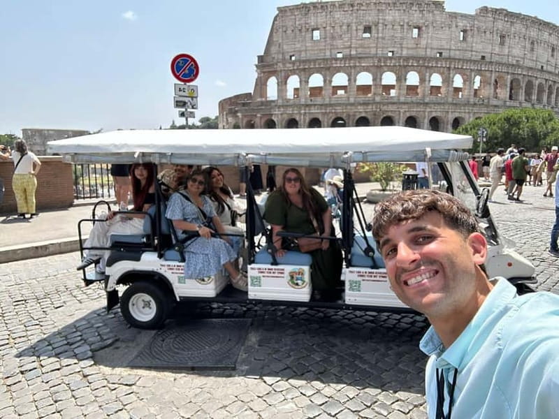 Rome: 4 Hour Electric Golf Cart Tour with Hotel Pickup - Piazza Venezia and Victor Emmanuel II: Getting Oriented With a Big Landmark