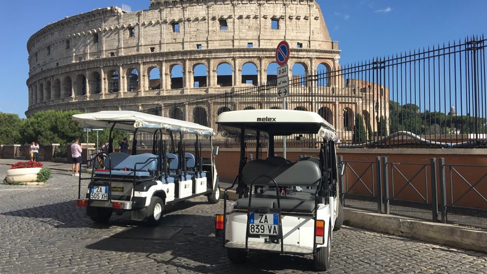 Rome: 4-Hour Private Afternoon Golf Cart City Tour - Comfort and practical details that matter in Rome