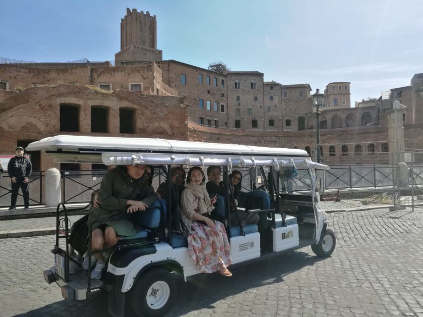Rome: 4-Hour Private Afternoon Golf Cart City Tour - Back streets, shaded lanes, and how the route helps you see more