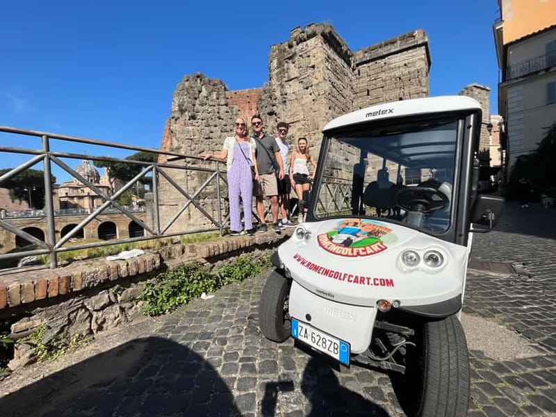 Rome: 4 hours Deluxe Golf cart Personalised Sightseeing tour - Practical tips so your day runs smoothly