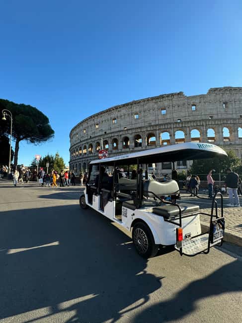 Rome: 6 hoursDaily Private Golf Cart Tour with typical lunch - How the route flows: from Piazza di Spagna to Rome’s biggest hits