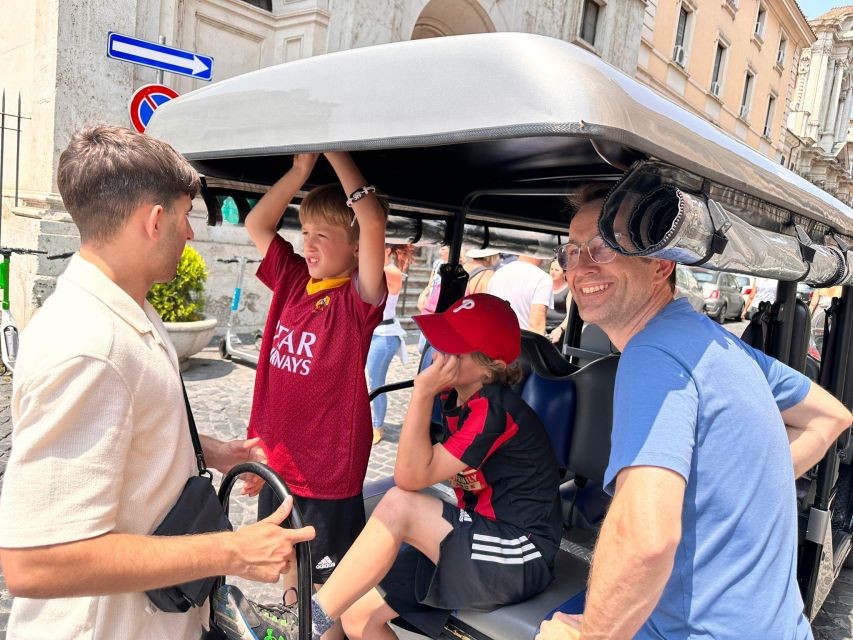 Rome: 7 Hour Full City Tour in Golf Cart with Catacombs - Key highlights at a glance