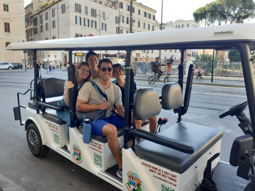 Rome: 7 Hour Full City Tour in Golf Cart with Catacombs - Aurelian Walls and the Appian Way: Where the Tour Becomes More Than Sightseeing