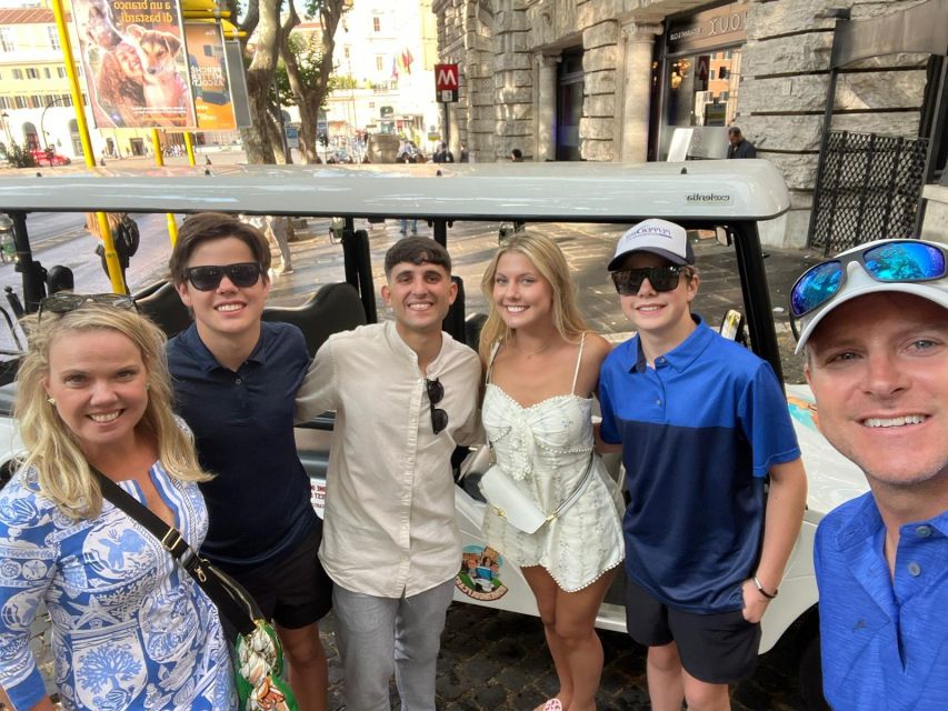 Rome: 7 Hour Full City Tour in Golf Cart with Catacombs - A Golf Cart Day Plan for Ancient Rome and the Appian Way