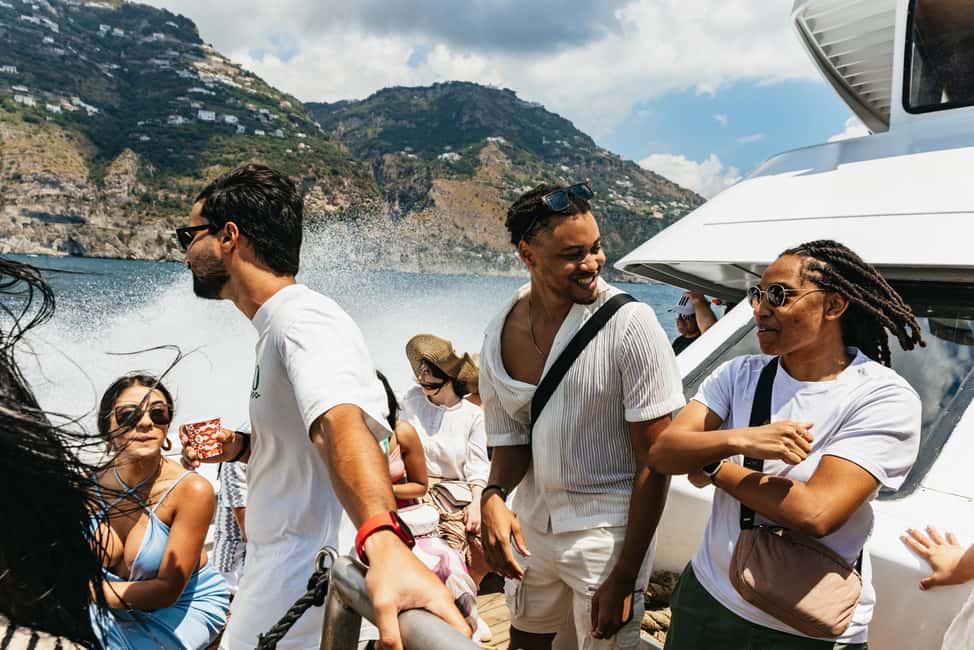 Rome: Amalfi Coast & Positano Day Trip with Coastal Cruise - Amalfi and its cathedral: how to make the most of 1.5 hours