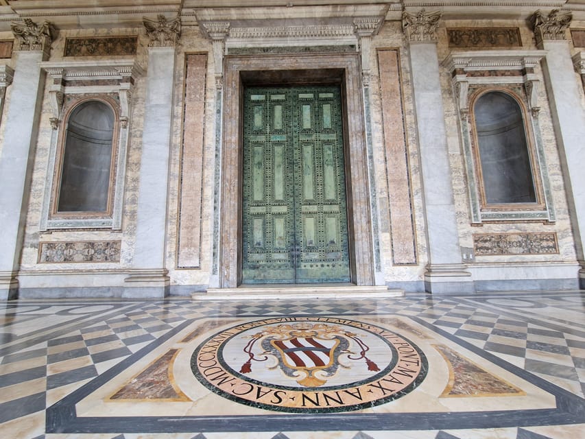 Rome: Ancient Jubilee in the 4 Major Basilicas - Stop 2: St. Paul Outside the Walls—chains, sarcophagus, and Theodosian scale