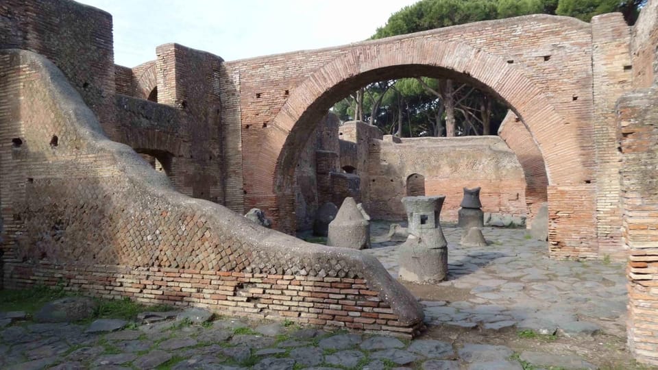 Rome: Ancient Ostia, Archeology and History, Half Day Tour - Baths of Neptune and the mosaic detail you won’t forget