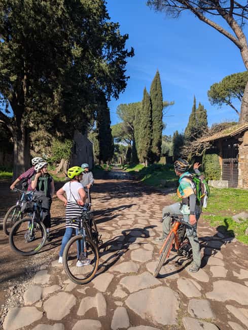 Rome: Appian Way, Aqueducts, & Catacombs E-Bike Guided Tour - Why the Appian Way by e-bike feels different than sightseeing on foot