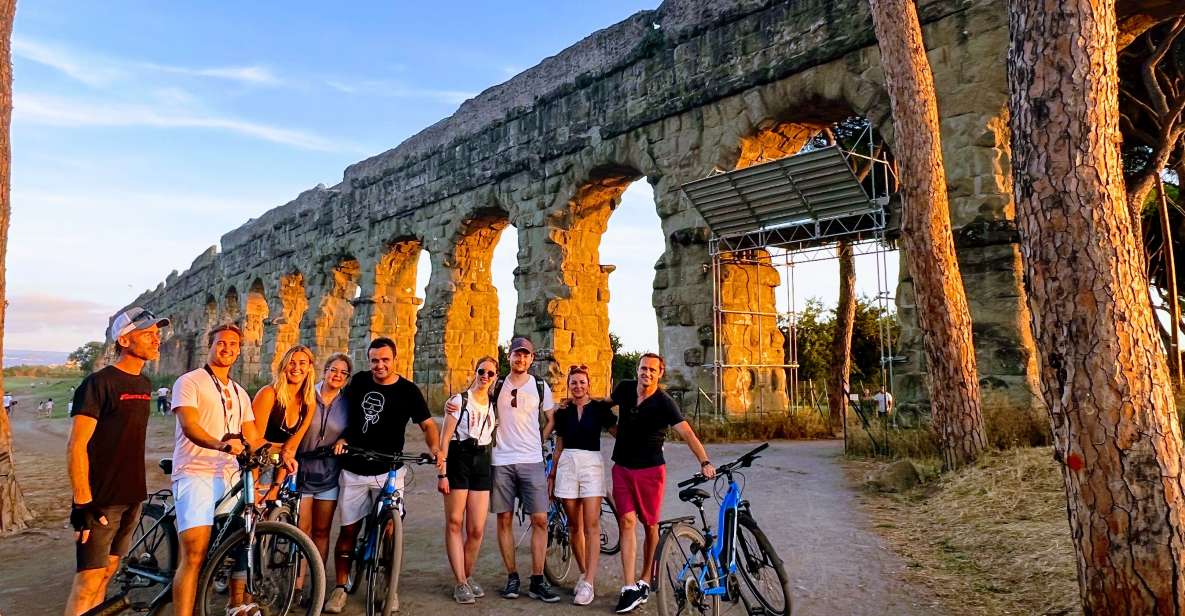 Rome: Appian Way & Catacomb Sunset E-bike Tour with Aperitif - Why this Rome e-bike tour feels different fast