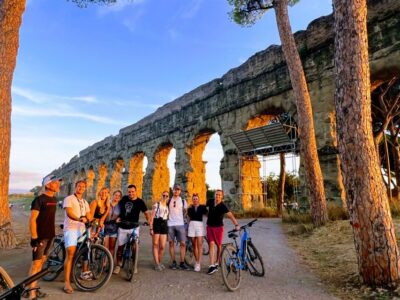 Rome: Appian Way & Catacomb Sunset E-bike Tour with Aperitif - Getting started near Circo Massimo (and why timing helps)