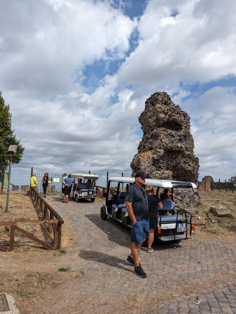 Rome: Appian Way & Catacombs Golf Cart Shared Tour - Key highlights worth writing on your day planner