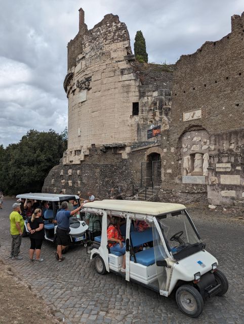 Rome: Appian Way & Catacombs Golf Cart Shared Tour - Domine Quo Vadis church: a faith story placed in real stone