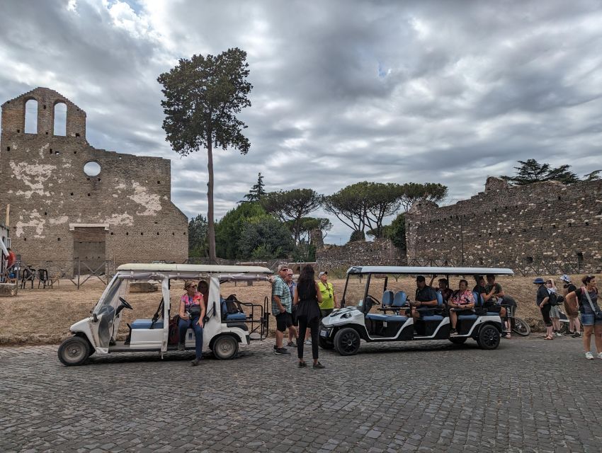 Rome: Appian Way & Catacombs Golf Cart Shared Tour - The guide can make or break it: what I’d watch for
