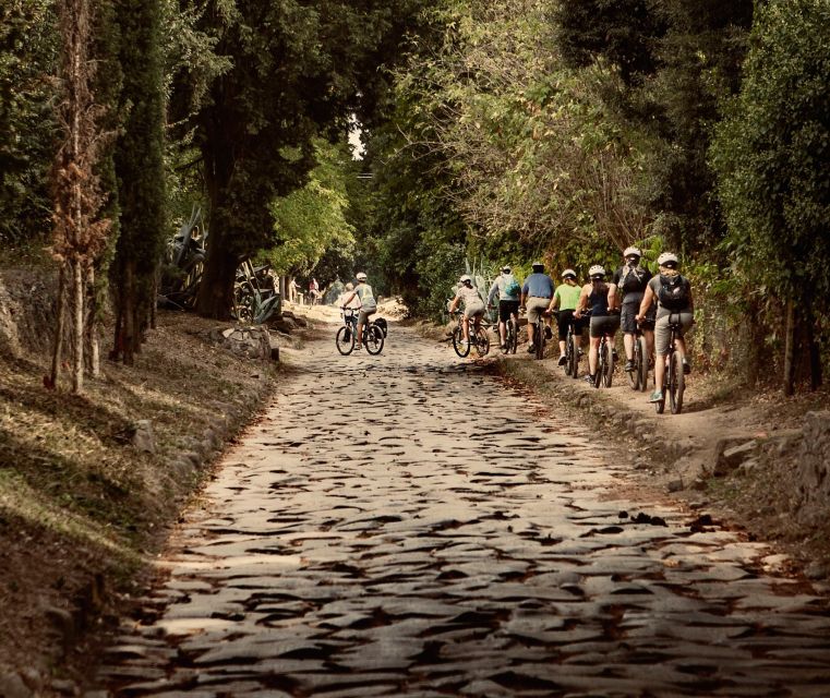 Rome: Appian Way, Catacombs, & Roman Aqueducts E-bike Tour - Appian Way sights: tombs, mausoleums, and aristocrat villas