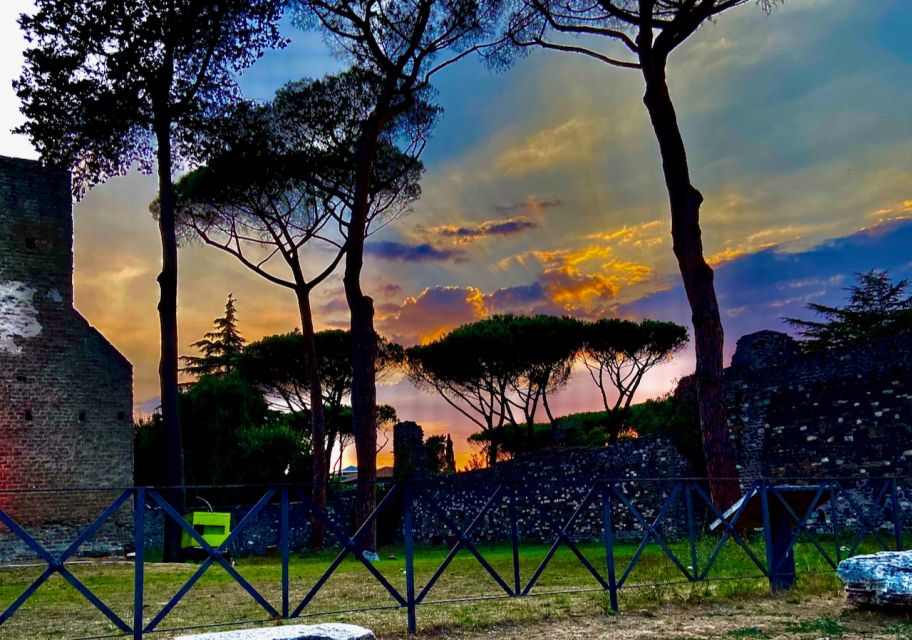 Rome: Appian Way Guided Tour on E-Bike with italian Aperitif - Appia Antica Archaeological Park: the big chunk of ancient paving