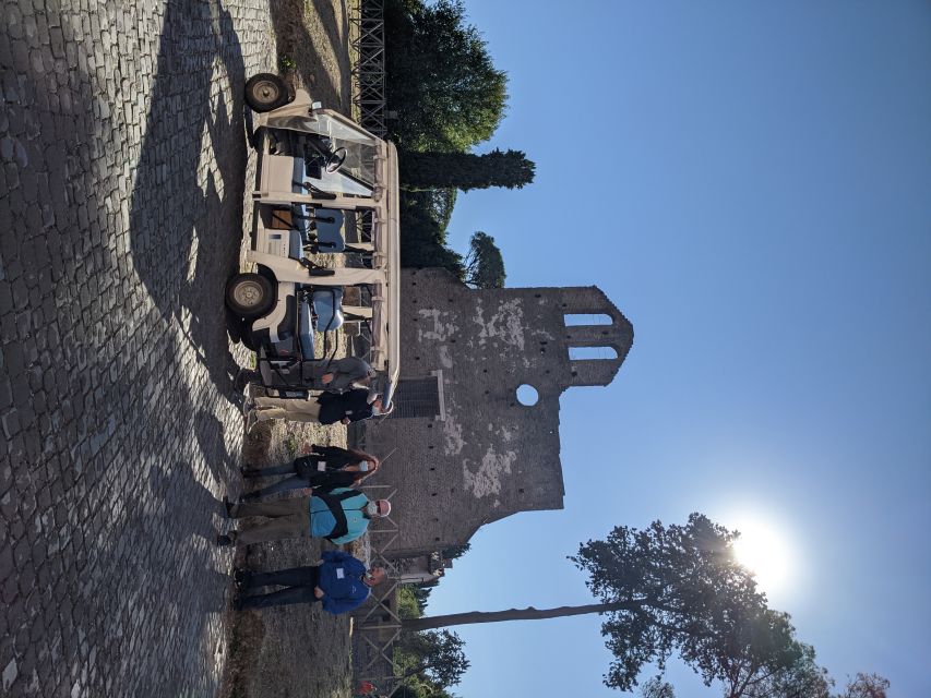 Rome: Appian Way Private Tour by Golf Cart -Official Partner - Key highlights to look for
