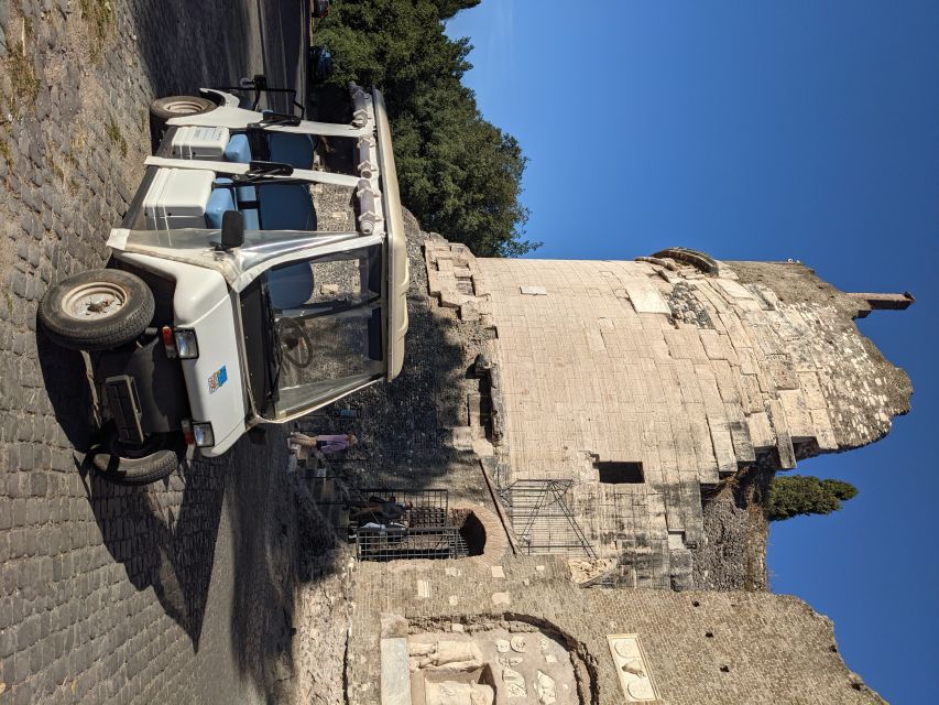 Rome: Appian Way Private Tour by Golf Cart -Official Partner - Why the Appia Antica works better by electric cart