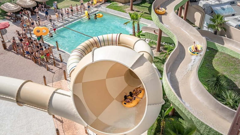 Rome: Aqua World, enjoy a summer of fun in the water park - Vortex and Boomerang slides: big thrills, family-friendly intent