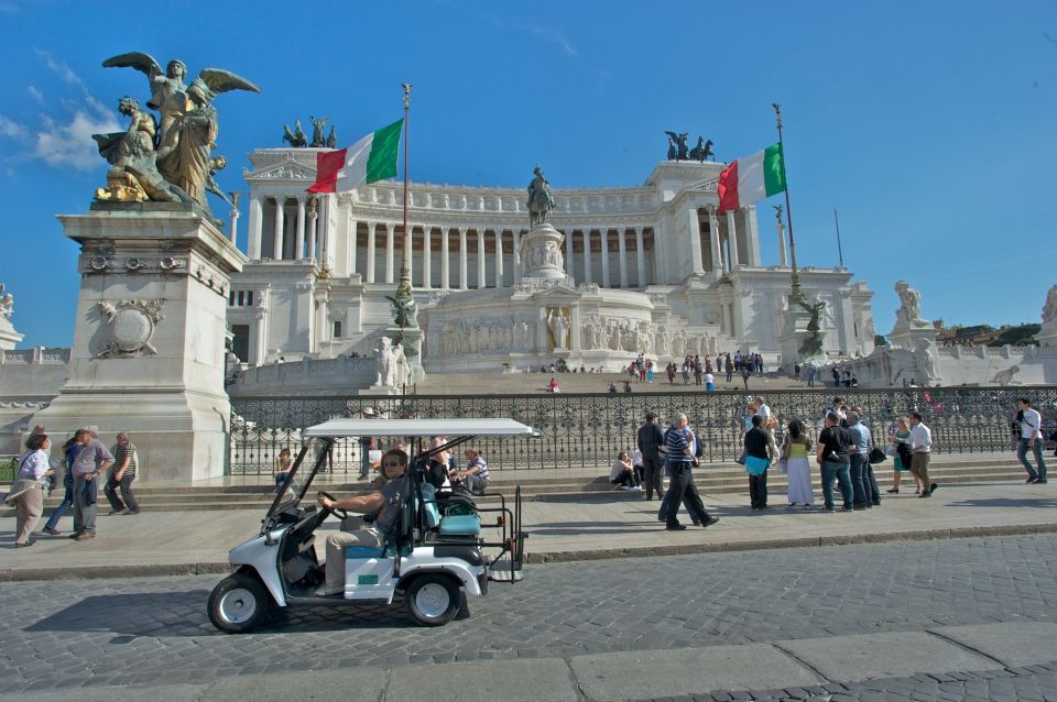 Rome at Sunset: Romantic Tour in an Electric Golf Cart - Key highlights to know before you go