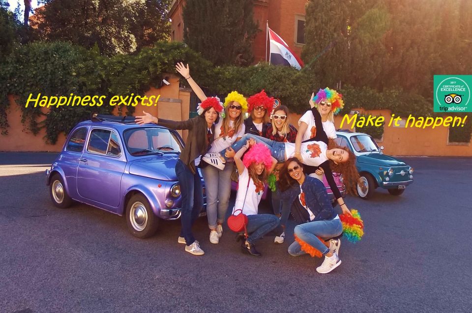 Rome: Aventine Hill Tour in Vintage Fiat 500 Convoy - The guide factor: why Alvise and Alex-style narration matters