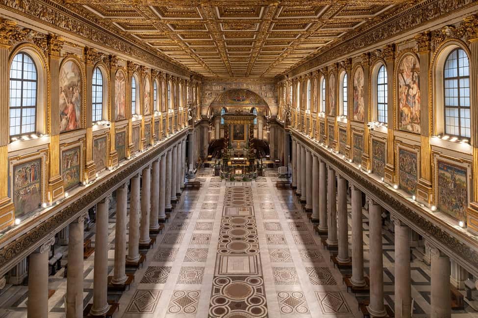 Rome: Basilica of St. Mary Major Priority Entrance Ticket - What to expect inside: galleries, art, and Marian moments