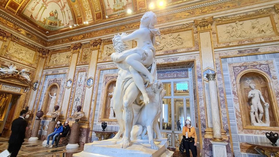 Rome: Borghese Gallery Entry Ticket & Optional Guided Tour - Inside the Collection: Bernini, Canova, Caravaggio, and Titian together