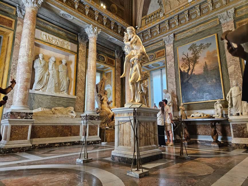 Rome: Borghese Gallery Guided Small Group Tour - Masterpieces you’ll focus on: Caravaggio, Bernini, Raphael