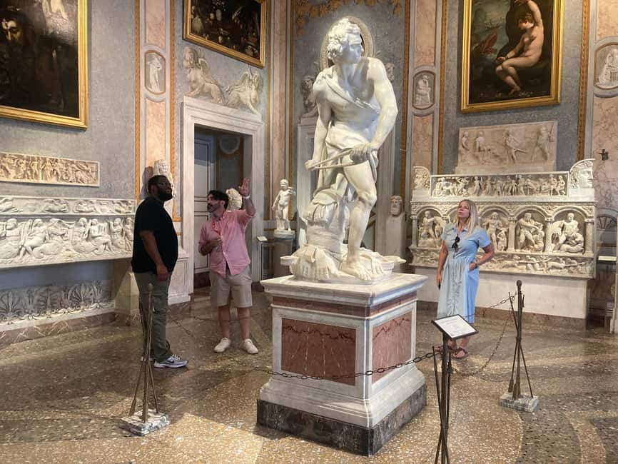 Rome: Borghese Gallery Guided Small Group Tour - Connecting the art to Rome, including the Jewish Quarter
