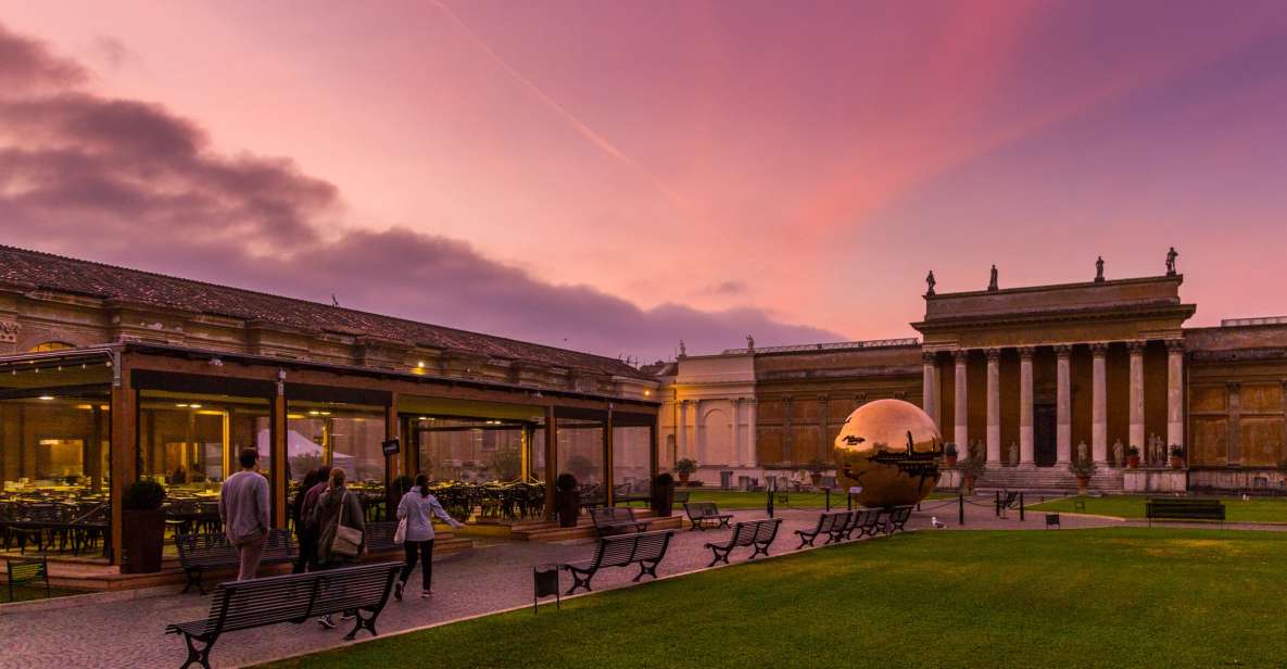 Rome: Breakfast & Tour of Vatican Museums & Sistine Chapel - Courtyard of the Pigna Breakfast: Buffet Details and Real-World Comfort