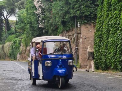 Rome by Ape Calessino - The ride, the views, and the helmet you must wear