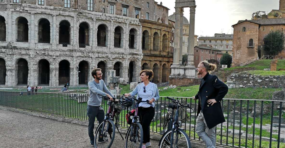 Rome By Night: Small Group E-Bike Tour - Trevi Fountain at evening: easier viewing, faster satisfaction