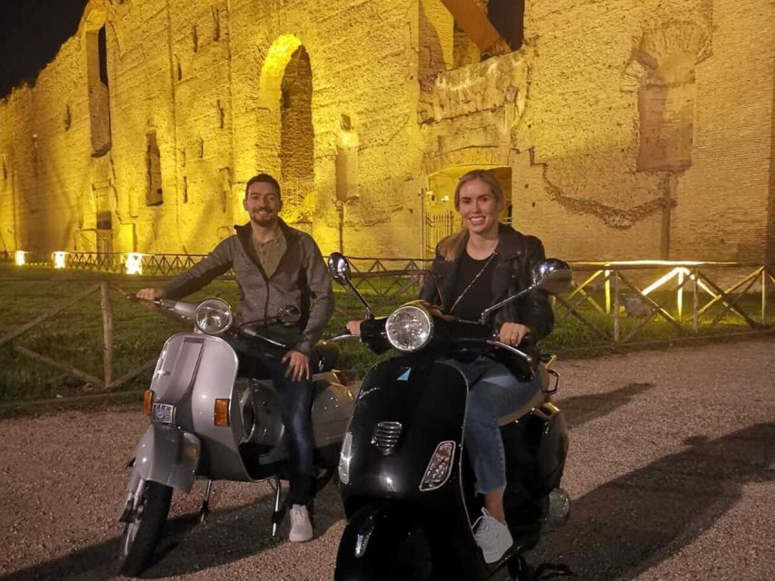 Rome by Night Vespa Tour With Driver/Private Guide - Why Rome After Dark Looks Better From a Vespa
