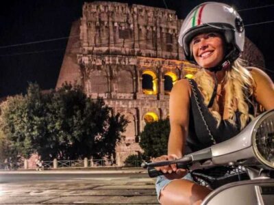 Rome by Night Vespa Tour With Driver/Private Guide - Pickup, Safety Briefing, and The Pillion Seat Reality