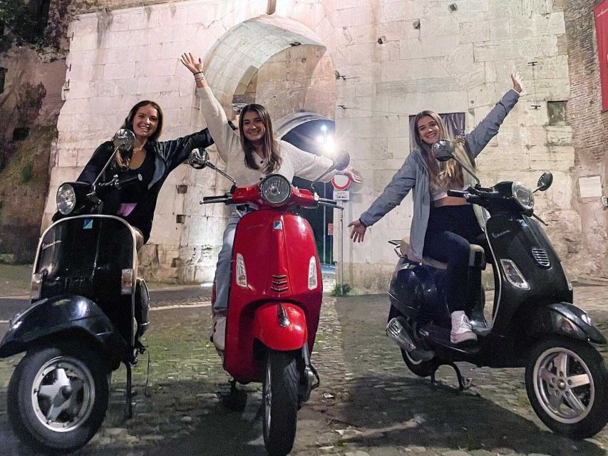 Rome by Night Vespa Tour With Driver/Private Guide - How the Route Gets Tailored to Your Must-See List