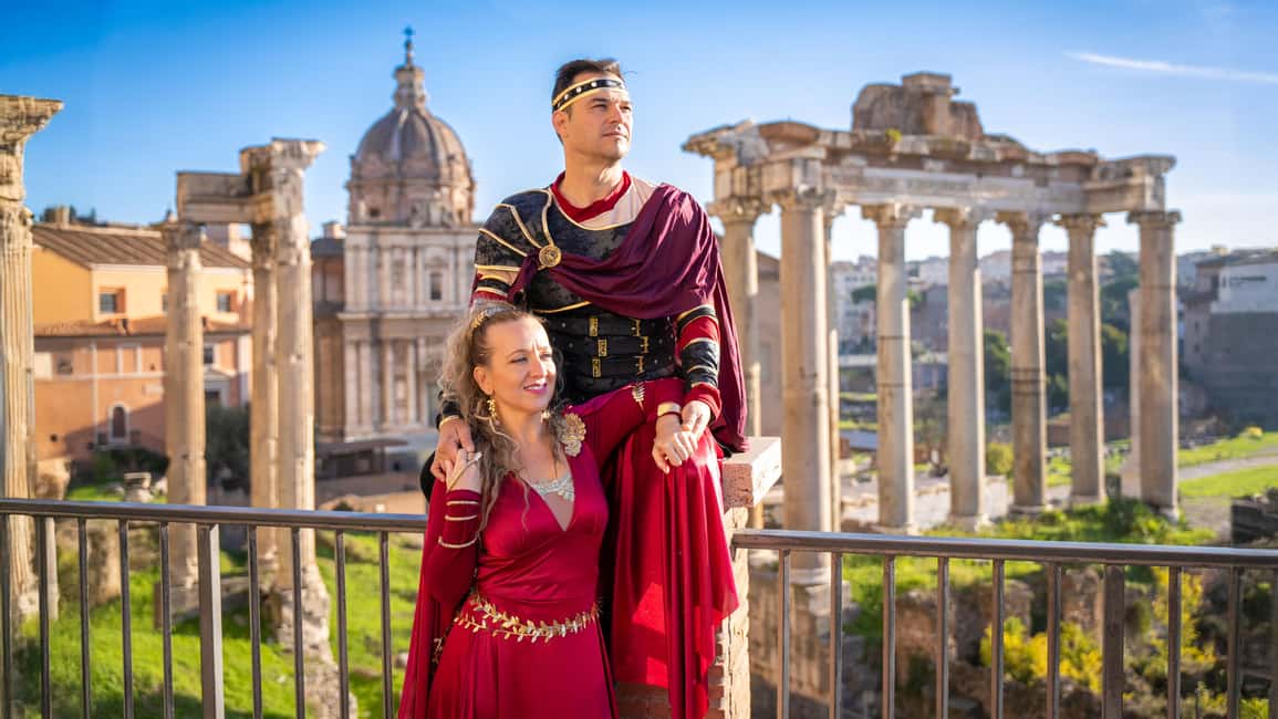 Rome: Capitoline Hill & Hidden Gems Private Photoshoot +Reel - Sunrise vs sunset: two different moods, same Rome magic