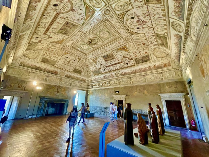 Rome: Castel Sant'Angelo and Hadrian's Tomb Guided VIP Tour - Terrace panoramas over Rome and Sant’Angelo Bridge