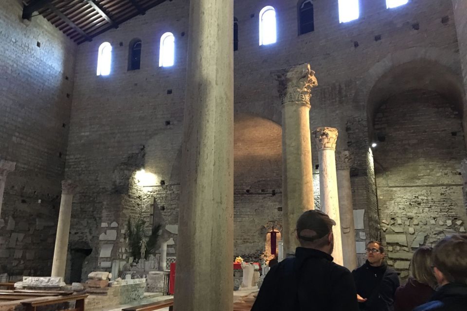 Rome: Catacombs and Capuchin Crypt Guided Tour with Transfer - The Appian Way and Aurelian Wall: short on time, strong on context