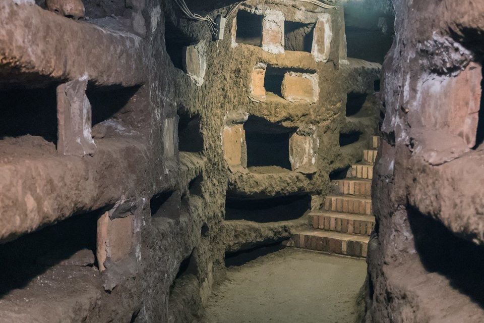 Rome: Catacombs Underground Tour, Ticket, and Transfer - Walking, stairs, and photo limits: what practical comfort looks like