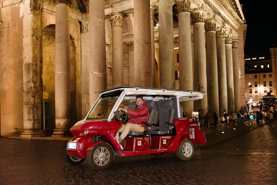 Rome: City Golf Cart at Night Tour - How This 3-Hour Night Tour Feels Different in Rome