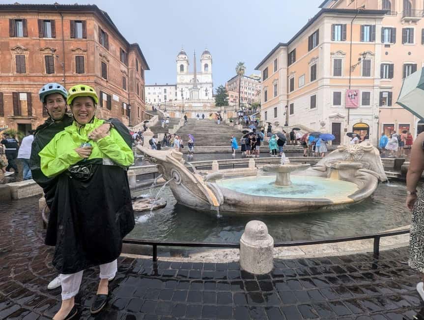 Rome: City Highlights Electric Bike Tour - Piazza Navona: fountains, theater energy, and easy picture time